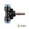 AIRCRAFT Insert T-joint Pu 6mm